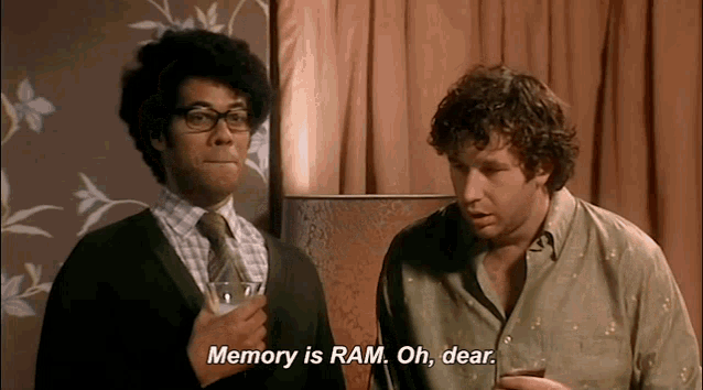 Memory IS RAM!